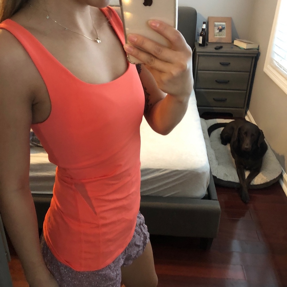 Lululemon padded tank top